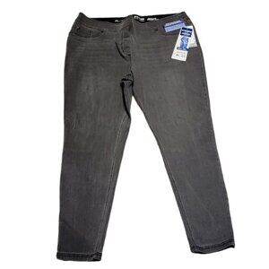 NEW NYDARD XL PLUS SIZED DENIM SKINNY JEGGINGS 18-20 PETITE JEANS NWT